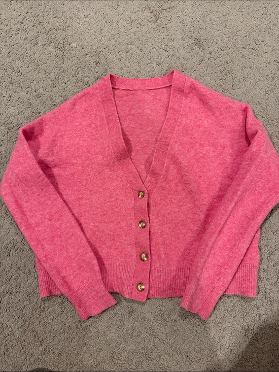 lululemon athletica Sweaters - Lululemon Pink Button Cardigan